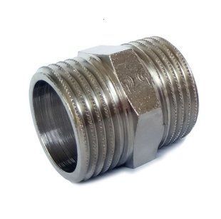Ніпель латунний нікельований Comisa Ду 32 RF0270A1200N фото
