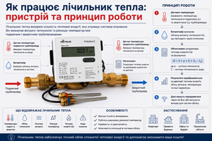 Как работает счетчик тепла: устройство и принцип работы