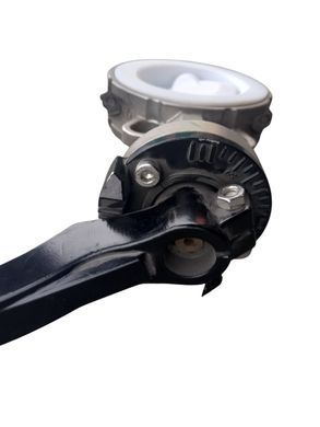 Задвижка Баттерфляй Ду 100 из нержавеющей стали футерованная PTFE bater-spec-4 фото