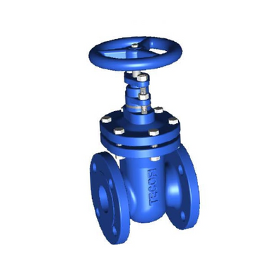 Задвижка клиновая чугунная фланцевая Tecofi 4246 Ду 125 Ру16 tecofi-4246-5 фото