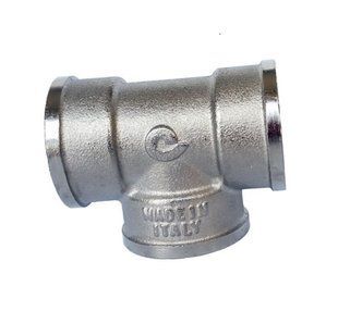 Трійник латунний нікельований Comisa Ду 50 RF0250F2000N фото